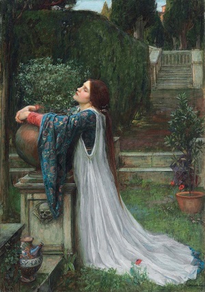 Isabella and her pot of basil