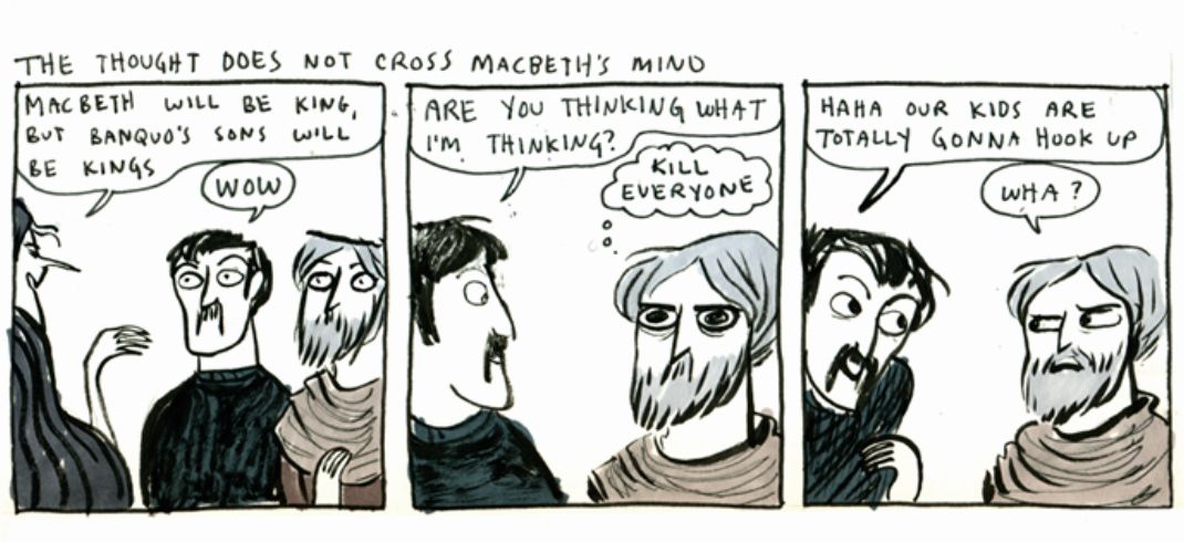 Macbeth example of visual and conceptual framing