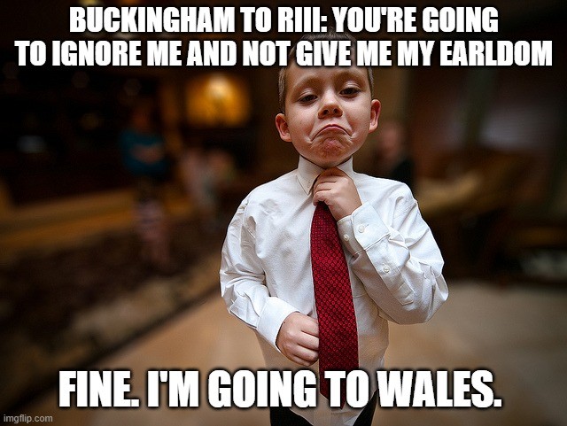 4.2 Richard turns on Buckingham